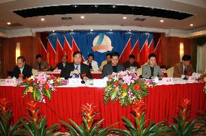 图一：聚会主席台